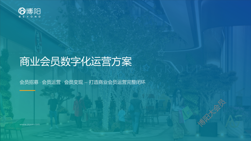 商业会员数字化方案